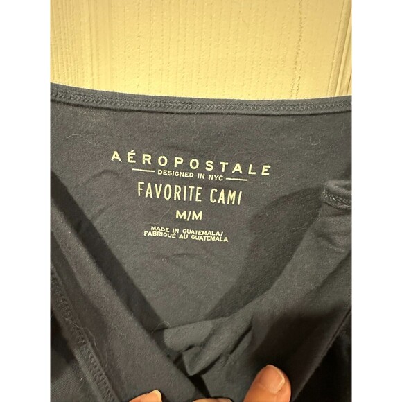 Aeropostale Favorite Cami Navy Size M 213 - Picture 3 of 3
